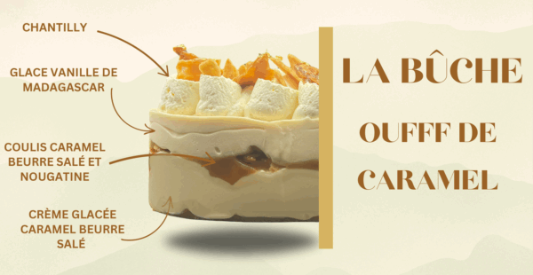 La bûche Ouff de caramel – Image 2