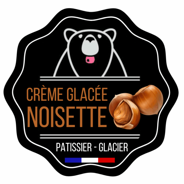 Crème glacée noisette
