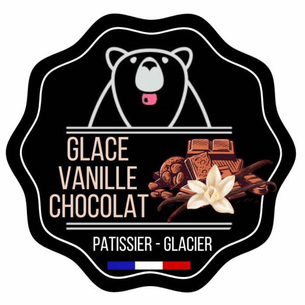 Glace vanille chocolat