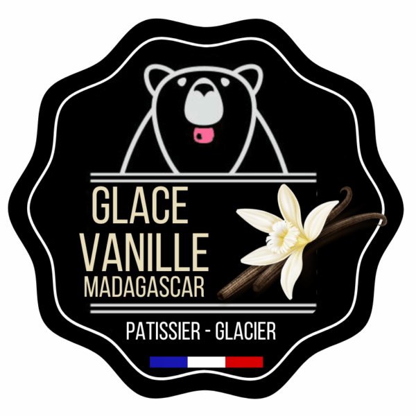 Glace vanille de madagascar