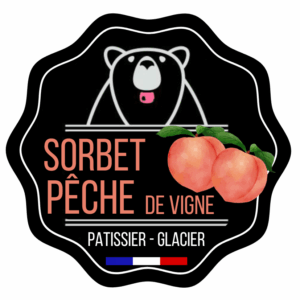 Sorbet pêche de vigne
