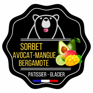Sorbet avocat mangue bergamote